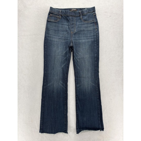 Judy Blue Denim - Judy Blue Slim Boot Jeans Womens 13/31 Blue Dark Wash High Rise Stretch Denim